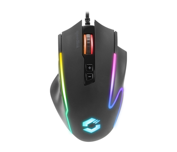 SpeedLink DECUS NX RGB Gaming Mouse, rubber-black - 1354866 - zdjęcie